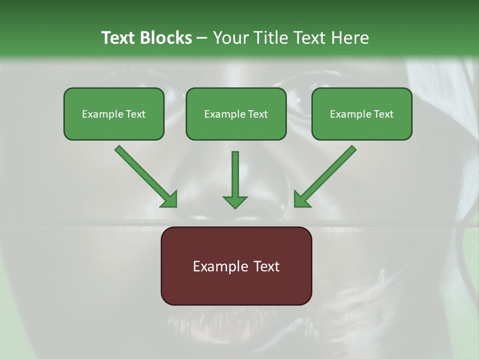 Impressionism Eye Interesting PowerPoint Template
