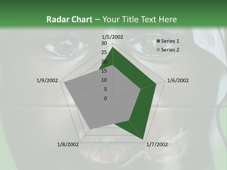 Impressionism Eye Interesting PowerPoint Template