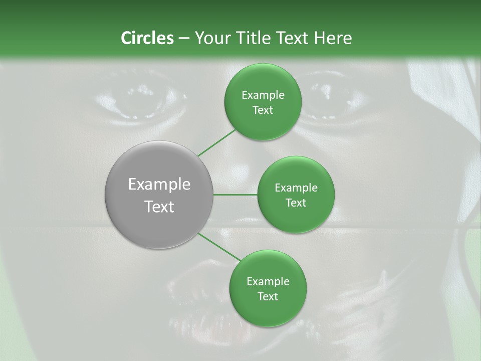 Impressionism Eye Interesting PowerPoint Template