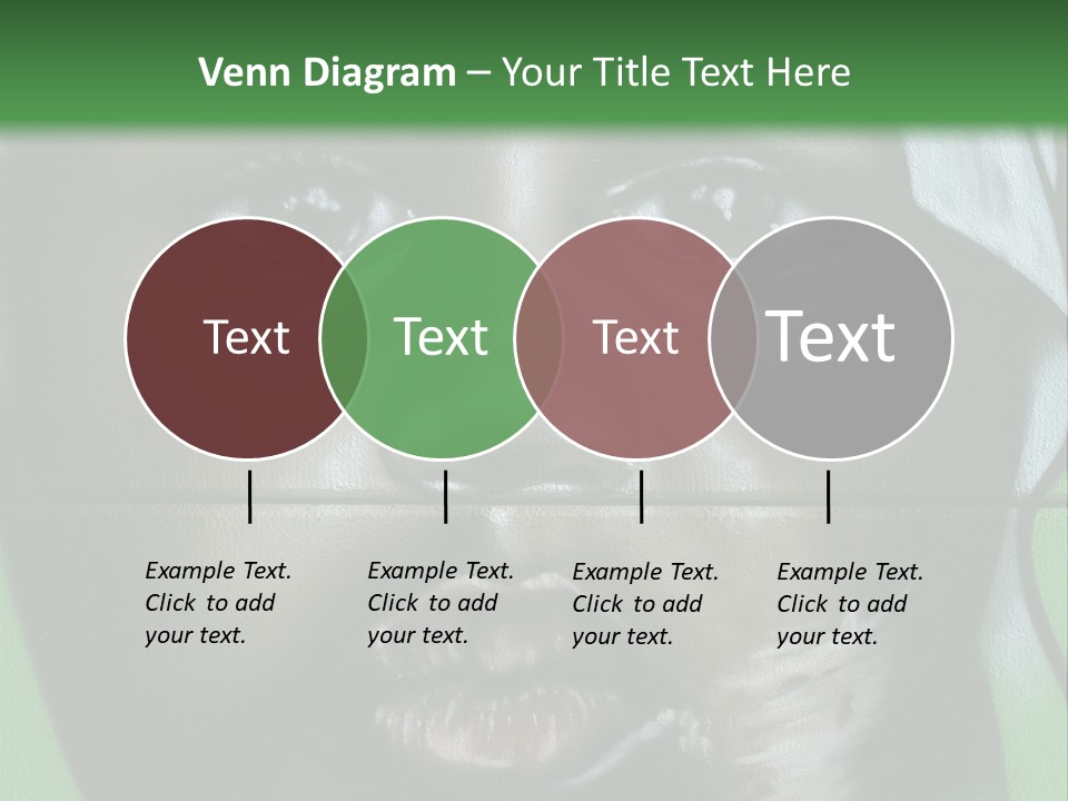 Impressionism Eye Interesting PowerPoint Template