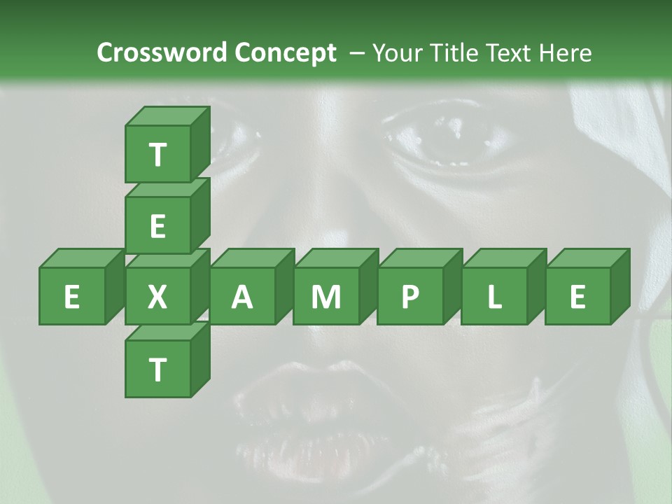 Impressionism Eye Interesting PowerPoint Template