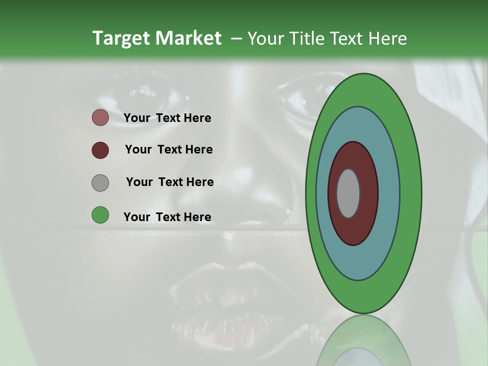 Impressionism Eye Interesting PowerPoint Template