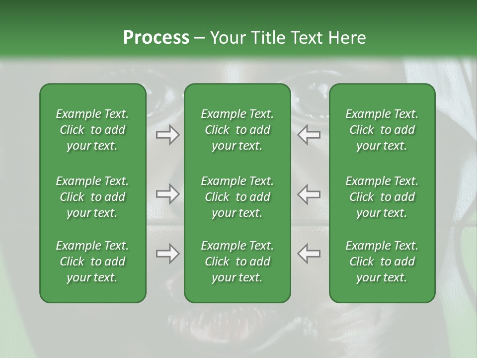 Impressionism Eye Interesting PowerPoint Template
