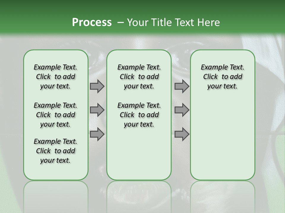 Impressionism Eye Interesting PowerPoint Template
