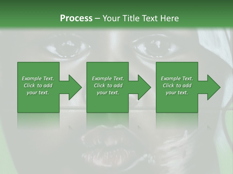 Impressionism Eye Interesting PowerPoint Template