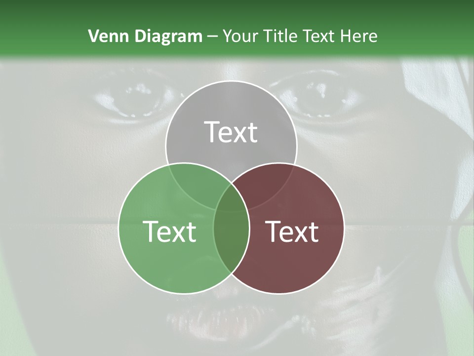 Impressionism Eye Interesting PowerPoint Template