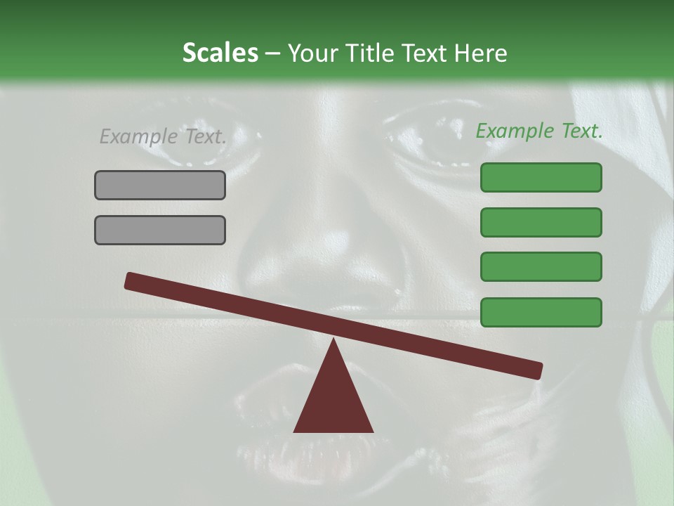 Impressionism Eye Interesting PowerPoint Template