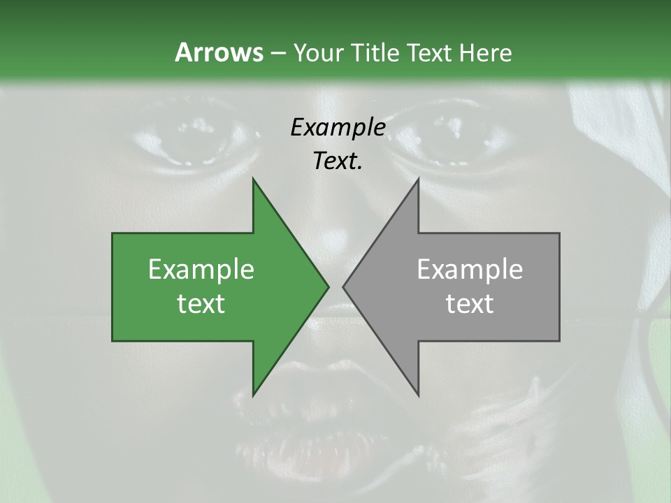 Impressionism Eye Interesting PowerPoint Template