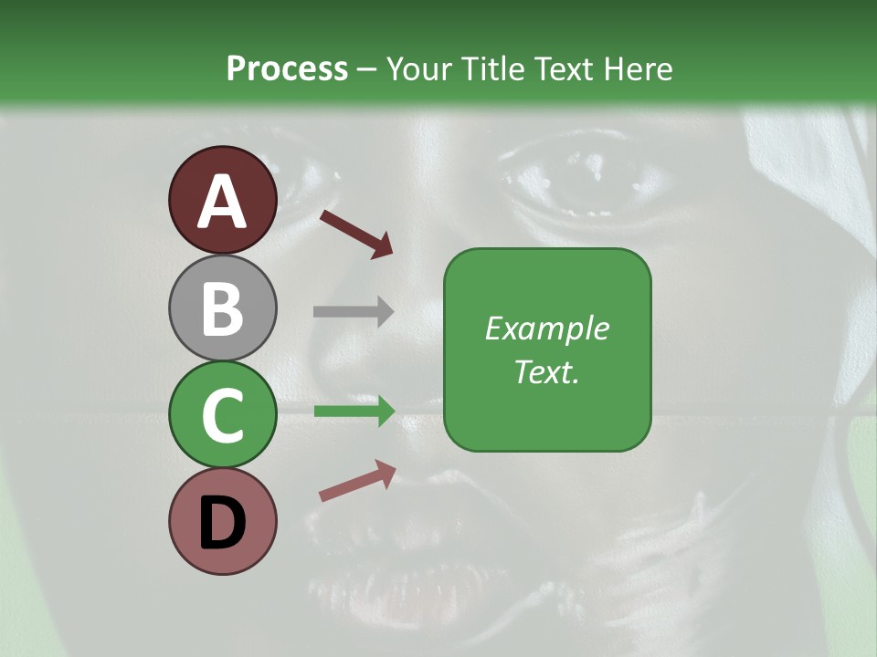 Impressionism Eye Interesting PowerPoint Template