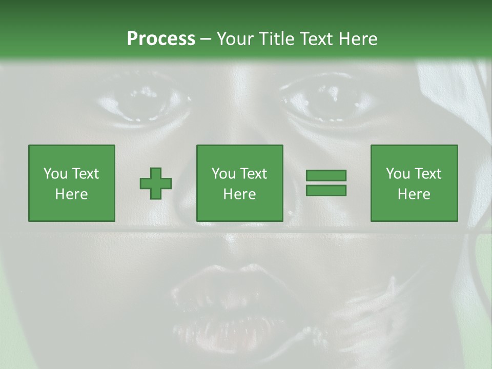 Impressionism Eye Interesting PowerPoint Template
