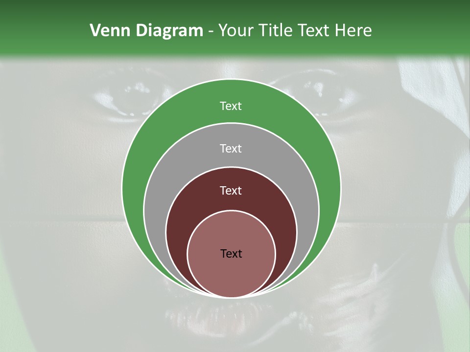 Impressionism Eye Interesting PowerPoint Template