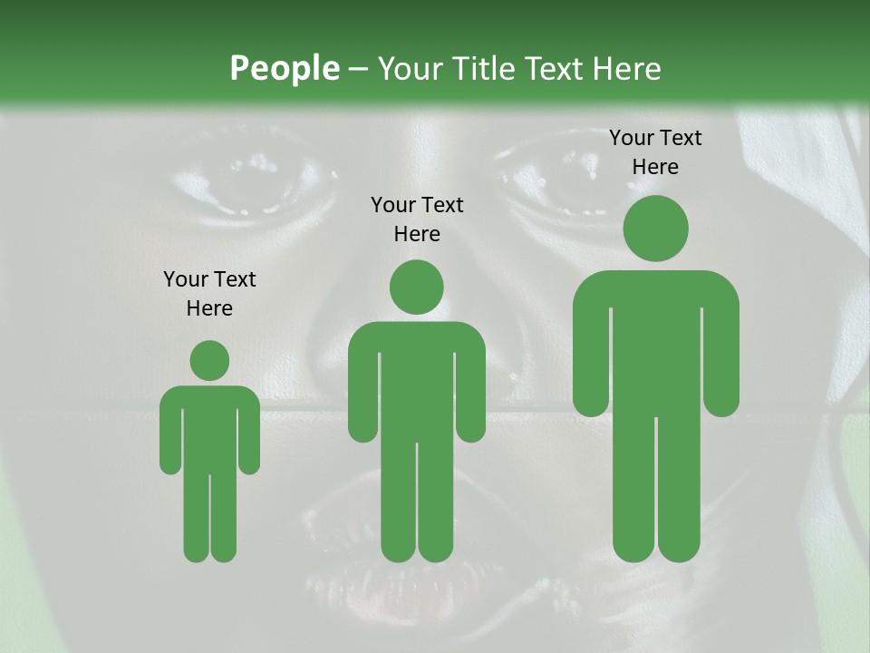 Impressionism Eye Interesting PowerPoint Template