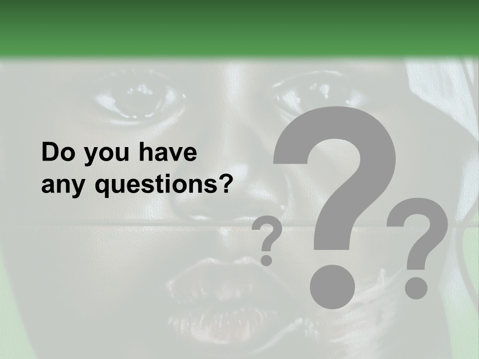 Impressionism Eye Interesting PowerPoint Template