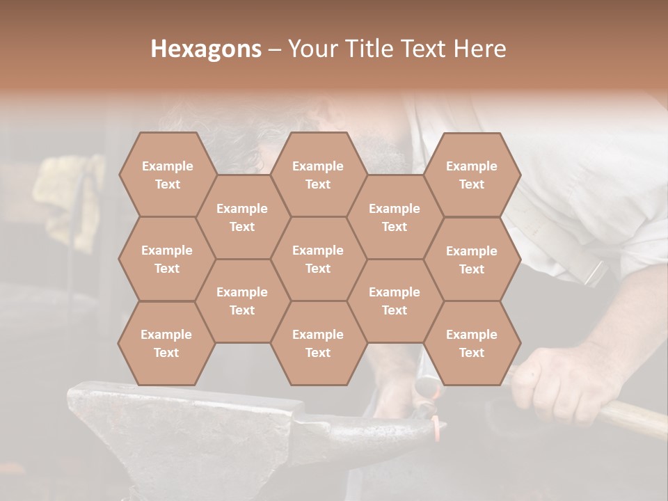 Hammer Smithy Man PowerPoint Template