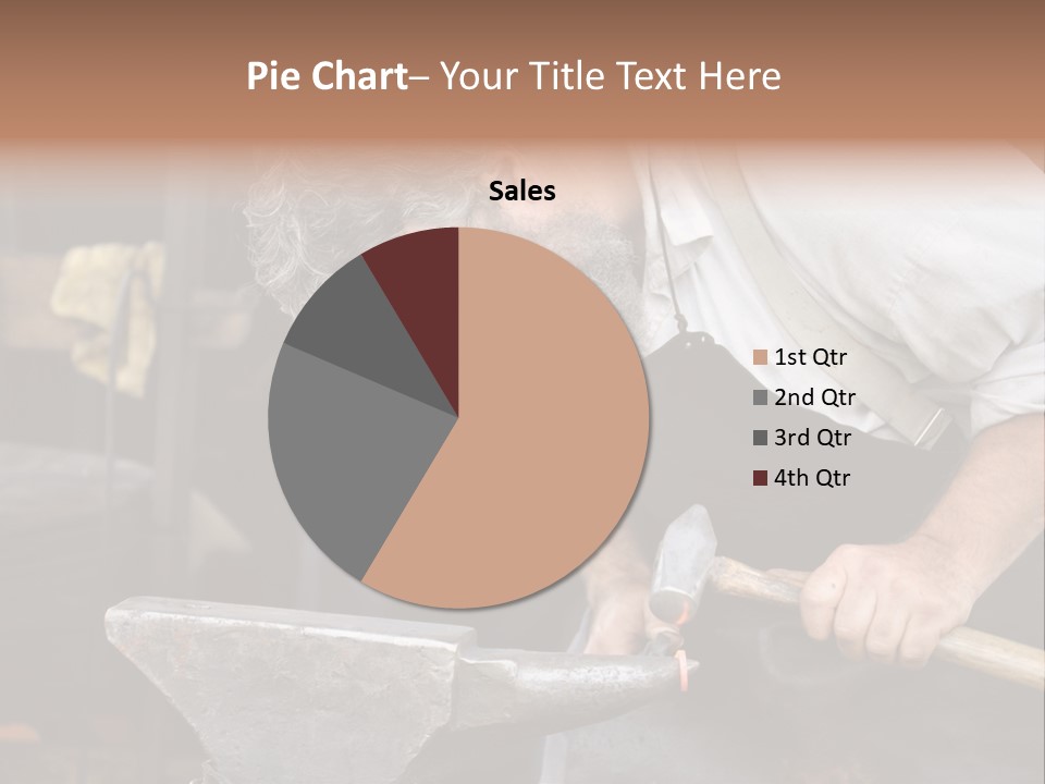 Hammer Smithy Man PowerPoint Template