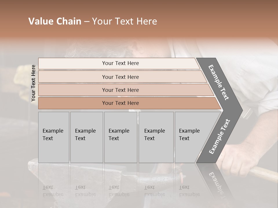 Hammer Smithy Man PowerPoint Template