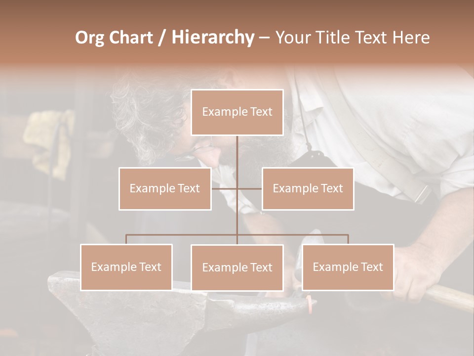 Hammer Smithy Man PowerPoint Template