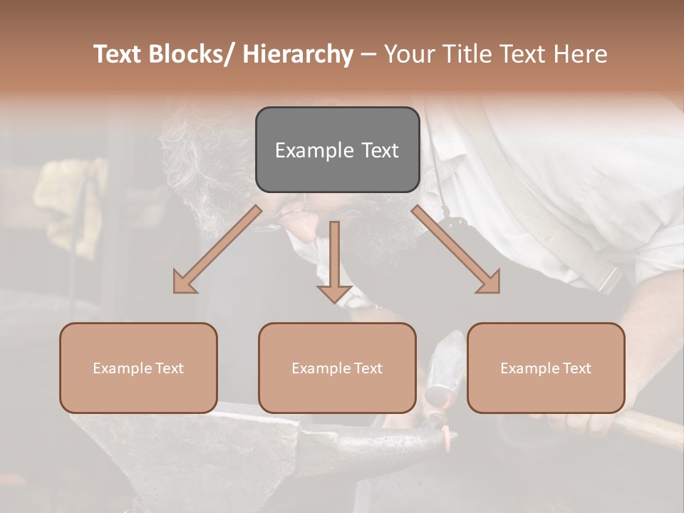 Hammer Smithy Man PowerPoint Template