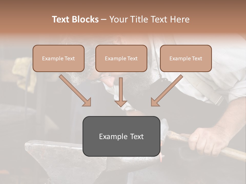 Hammer Smithy Man PowerPoint Template