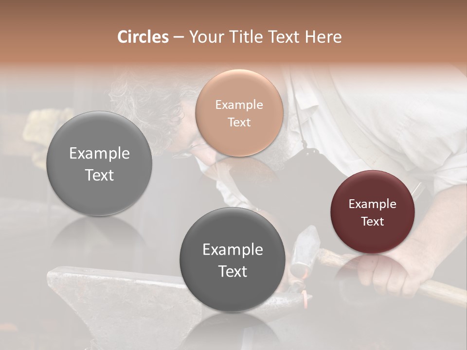 Hammer Smithy Man PowerPoint Template