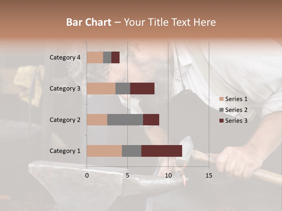 Hammer Smithy Man PowerPoint Template