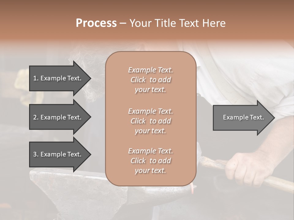 Hammer Smithy Man PowerPoint Template