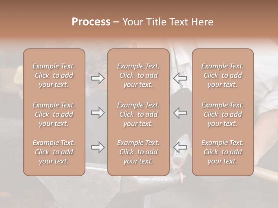 Hammer Smithy Man PowerPoint Template