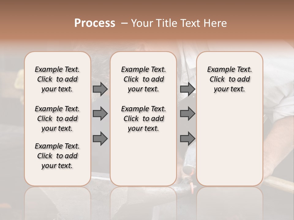 Hammer Smithy Man PowerPoint Template