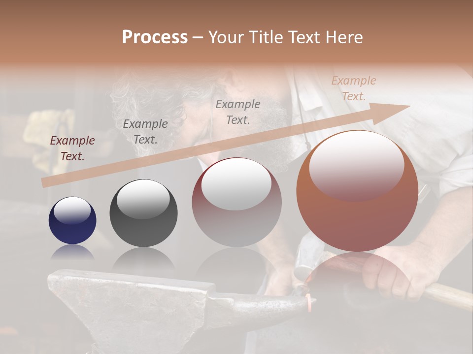 Hammer Smithy Man PowerPoint Template