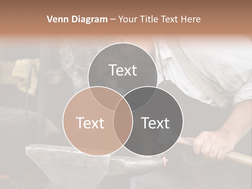 Hammer Smithy Man PowerPoint Template