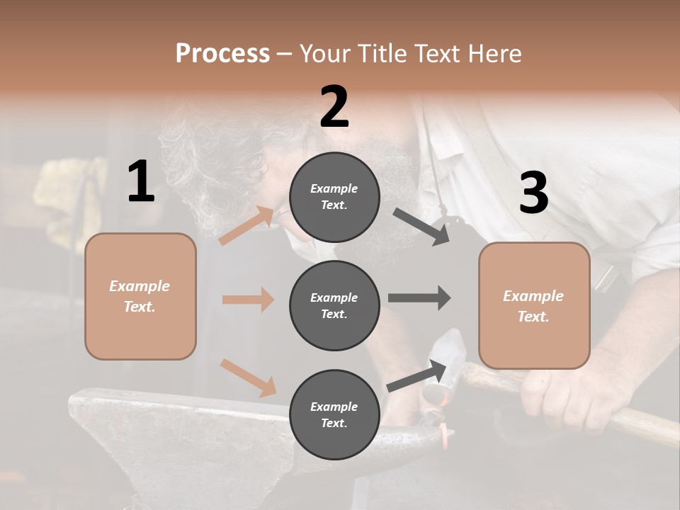 Hammer Smithy Man PowerPoint Template