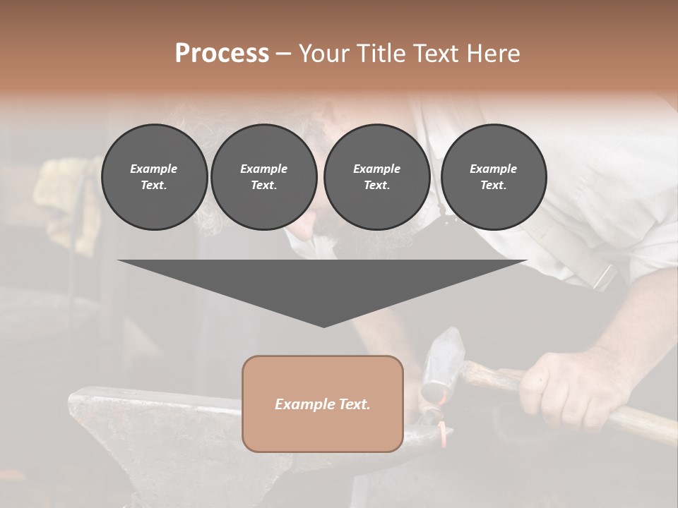 Hammer Smithy Man PowerPoint Template