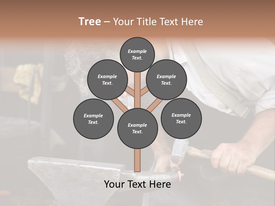 Hammer Smithy Man PowerPoint Template