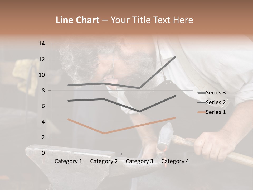 Hammer Smithy Man PowerPoint Template