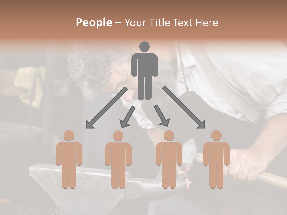 Hammer Smithy Man PowerPoint Template