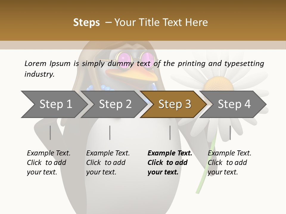 Man Male War PowerPoint Template
