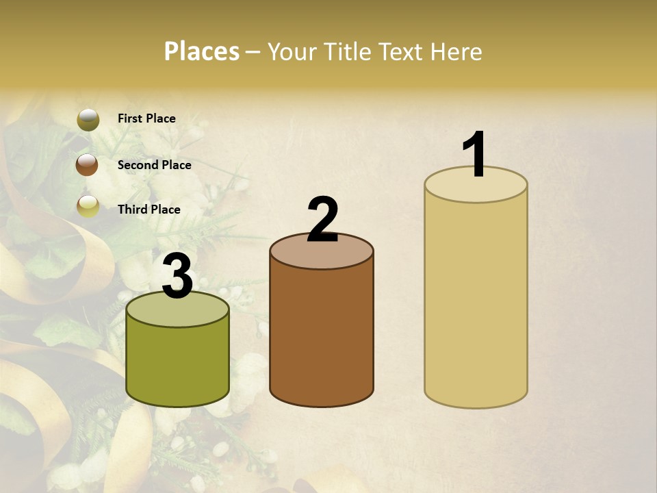 Ornate Gold Retro PowerPoint Template