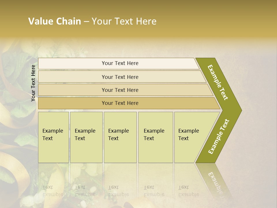 Ornate Gold Retro PowerPoint Template