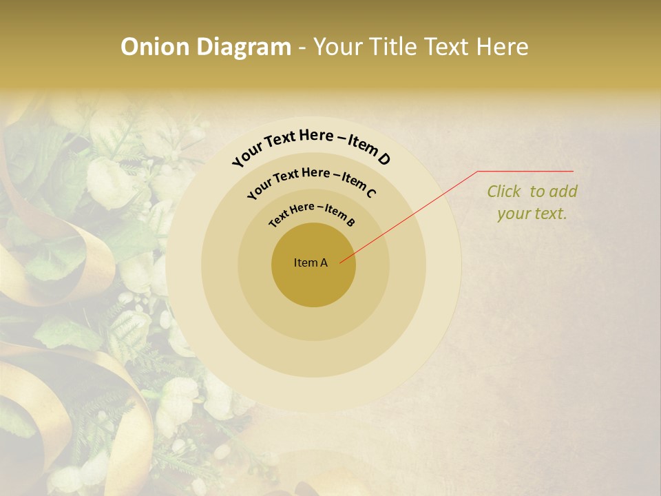 Ornate Gold Retro PowerPoint Template