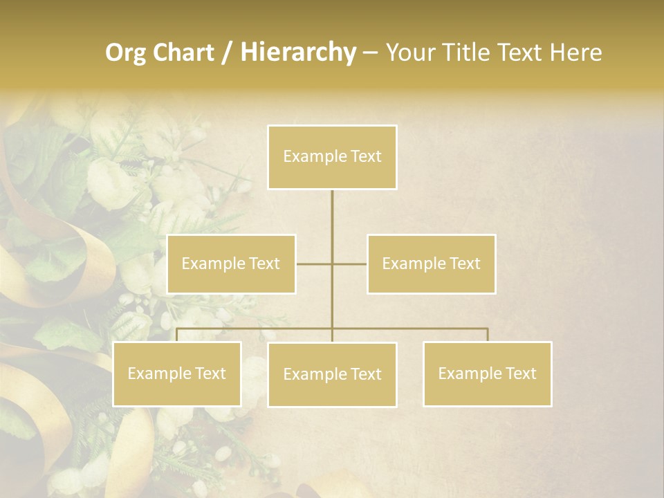 Ornate Gold Retro PowerPoint Template