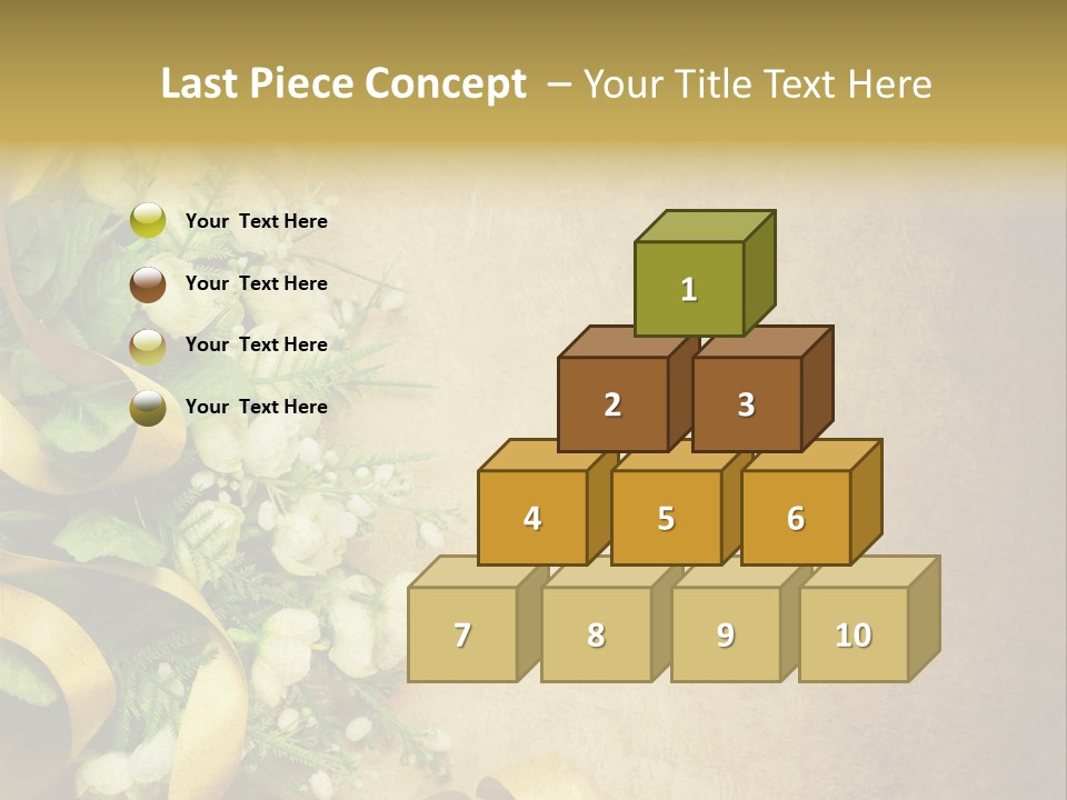 Ornate Gold Retro PowerPoint Template