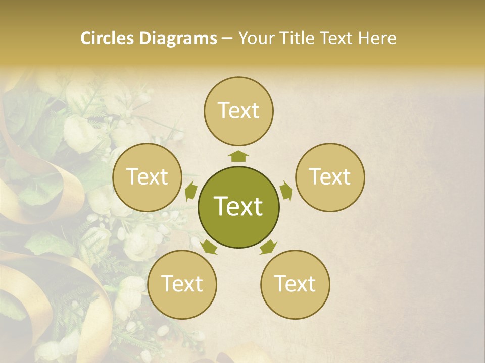 Ornate Gold Retro PowerPoint Template