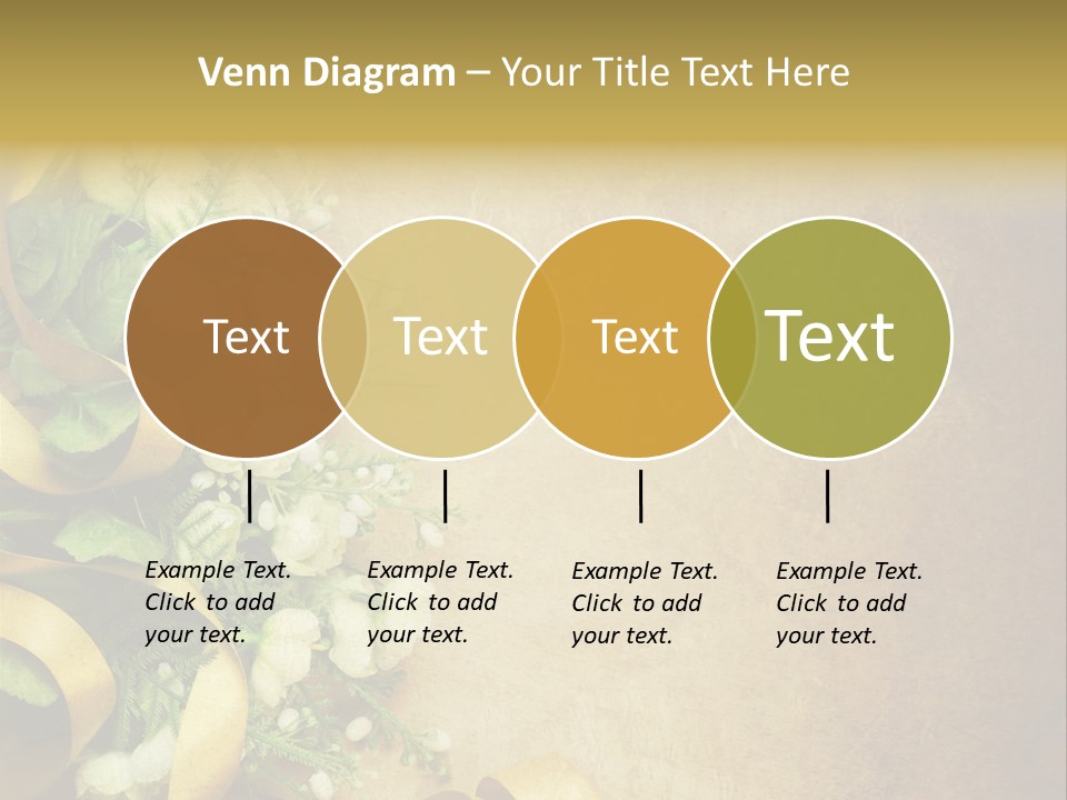 Ornate Gold Retro PowerPoint Template