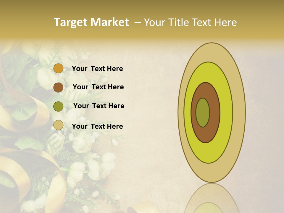 Ornate Gold Retro PowerPoint Template