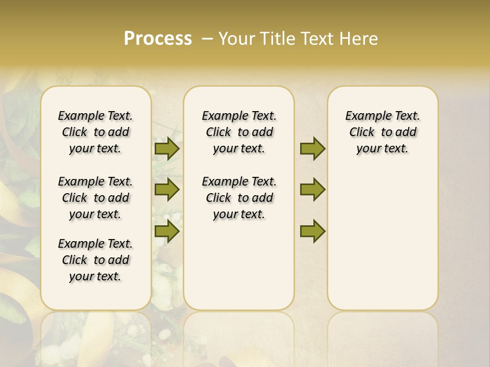 Ornate Gold Retro PowerPoint Template
