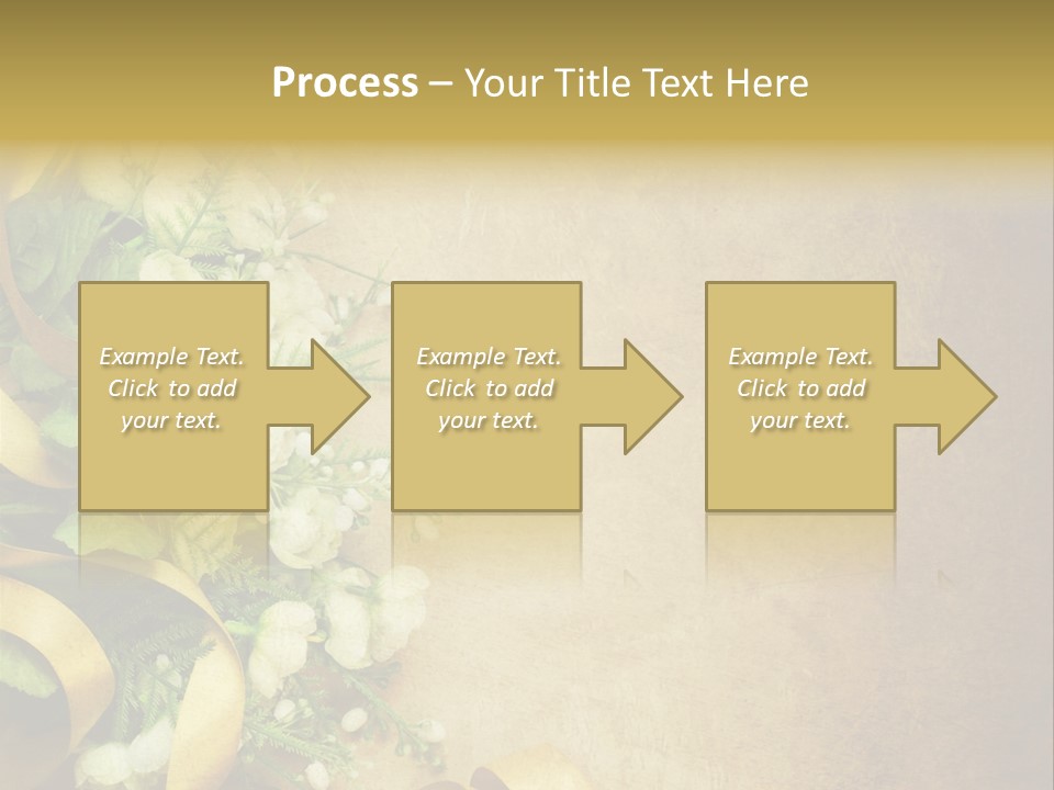 Ornate Gold Retro PowerPoint Template