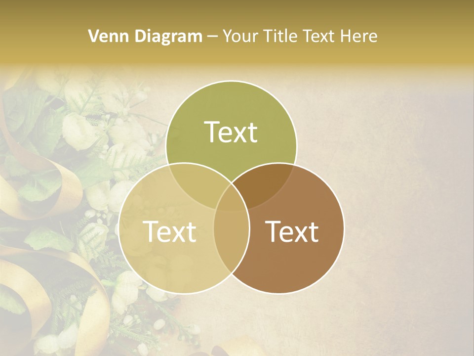 Ornate Gold Retro PowerPoint Template