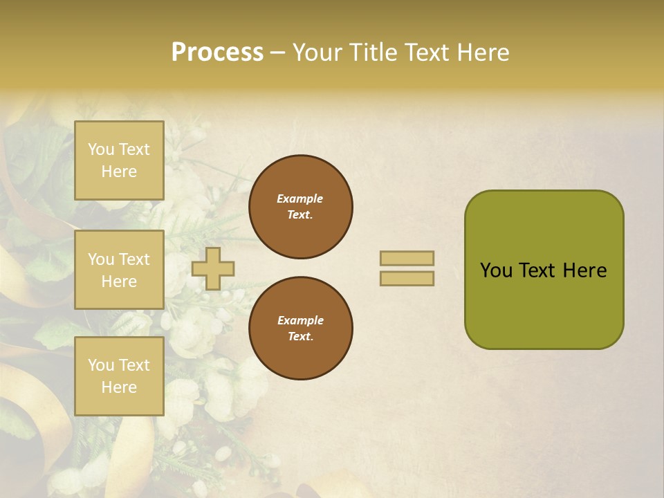 Ornate Gold Retro PowerPoint Template