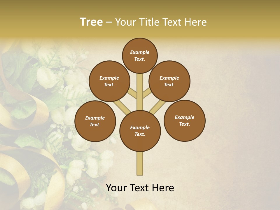 Ornate Gold Retro PowerPoint Template