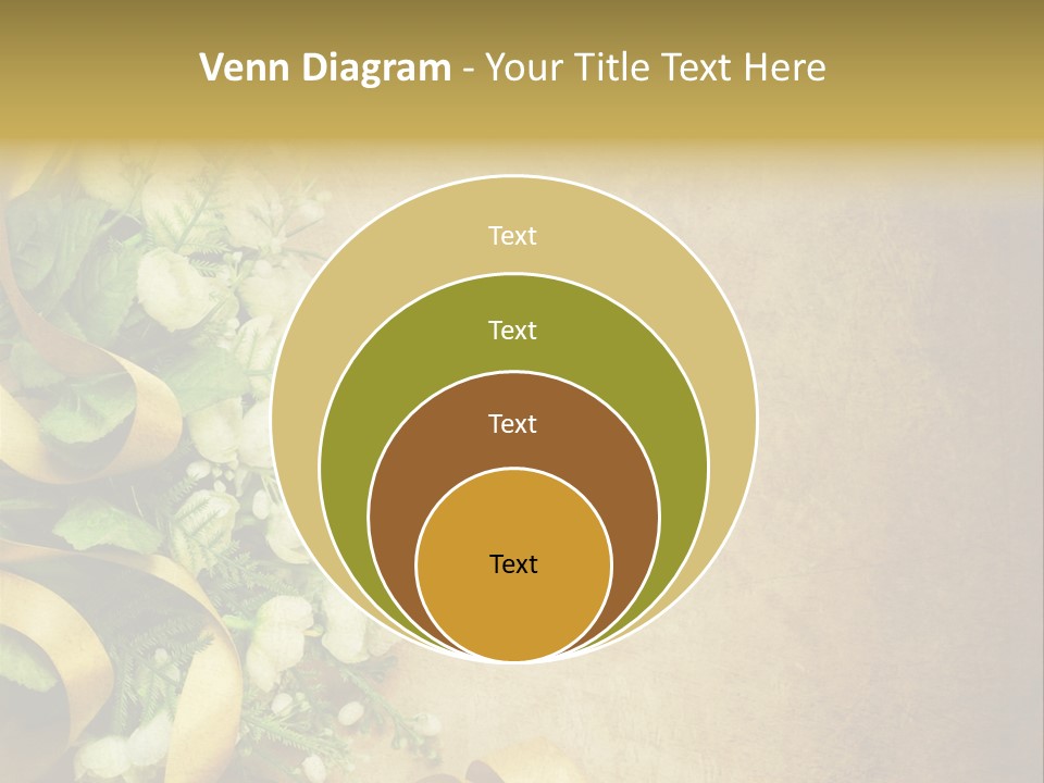 Ornate Gold Retro PowerPoint Template